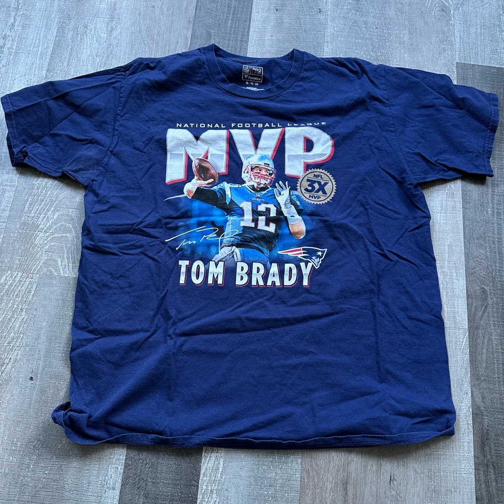 TOM BRADY 3X MVP TSHIRT